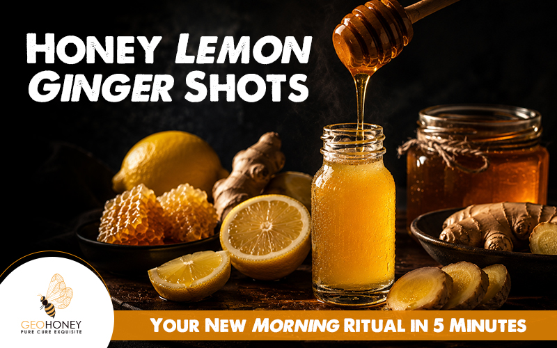 Honey Lemon Ginger Shots: Your New Morning Ritual in 5 Minutes
